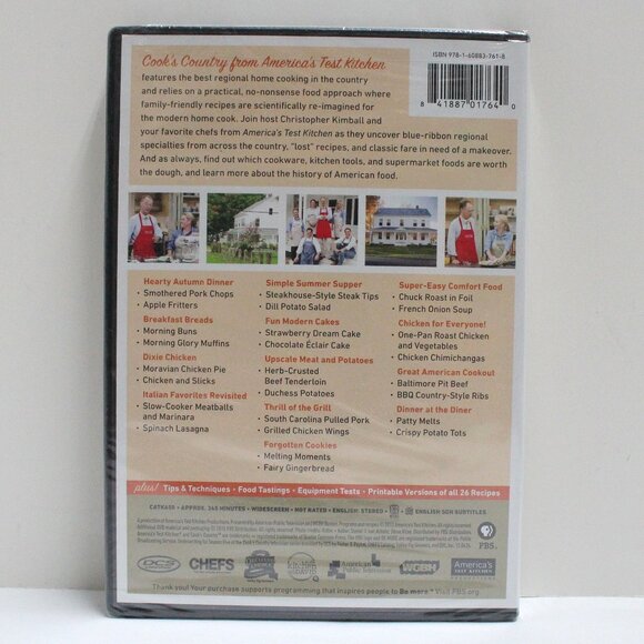 Cook's Country From America's Test Kitchen Season 5 Unopened DVD - Picture 12 of 12